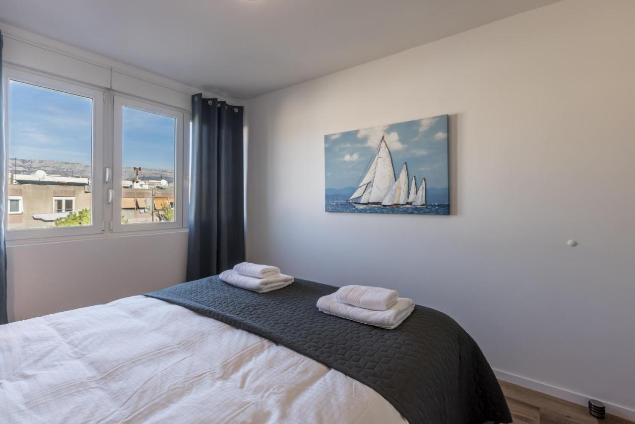Sundowners Apartment, 52Qm, Double & Single Bed, 10 Min From Old Town Of Split Eksteriør billede