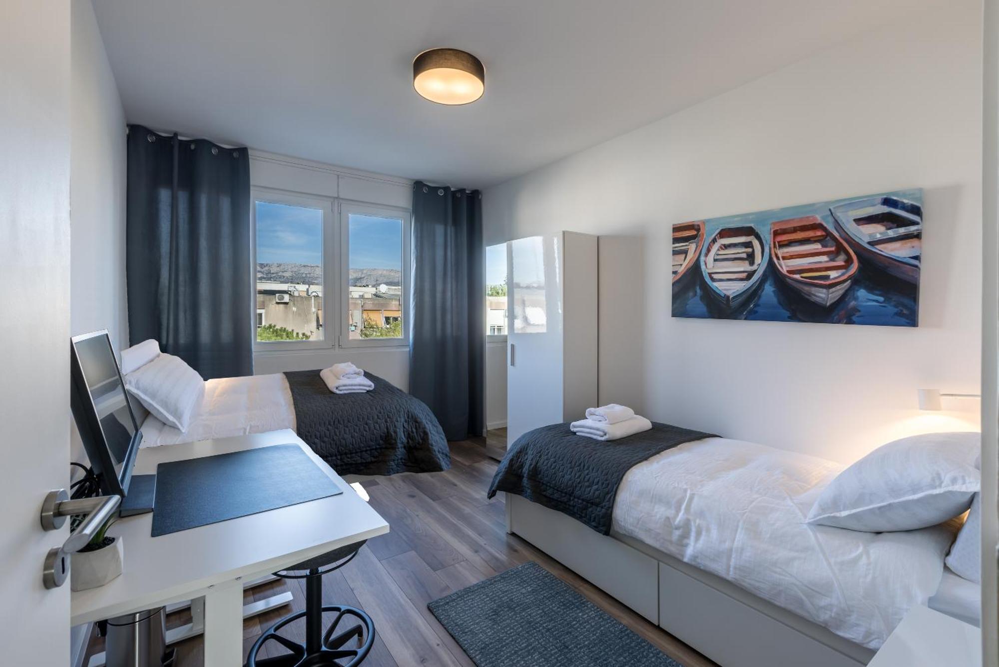 Sundowners Apartment, 52Qm, Double & Single Bed, 10 Min From Old Town Of Split Eksteriør billede